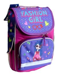 Рюкзак каркасний Ranec 4933 Дівчинка Fashion 35х25х13см