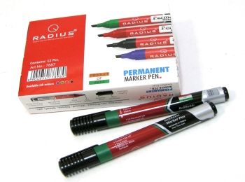 АКЦІЯ ! Маркер Radius 7887 перманентний зелений АКЦІЯ ! Маркер Radius 7887 перманентний зелений