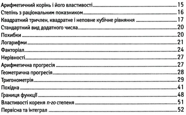 формули з алгебри міні-шпаргалки для школи Ціна (цена) 30.20грн. | придбати  купити (купить) формули з алгебри міні-шпаргалки для школи доставка по Украине, купить книгу, детские игрушки, компакт диски 4