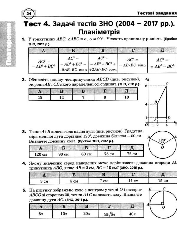 зно 2024 математика комплексне видання частина 4 стереометрія Клочко Ціна (цена) 139.40грн. | придбати  купити (купить) зно 2024 математика комплексне видання частина 4 стереометрія Клочко доставка по Украине, купить книгу, детские игрушки, компакт диски 3