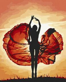 Розпис по номерах 40х50 10244-АС Магія танцю "Art Craft" арт крафт