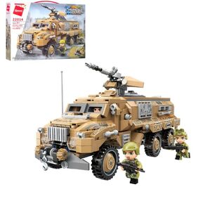 конструктор  Qman 603 елементів  військова техніка фігурки    артикул 22014