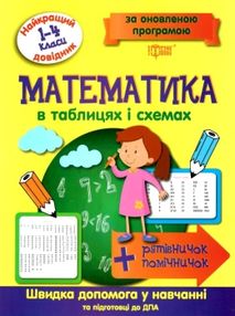 математика 1 - 4 класи у таблицях довідник найкращий книга математика 1 - 4 класи у таблицях довідник найкращий книга