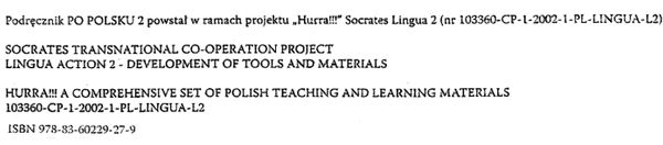 Hurra po polski 2 зошит  Socrates Ціна (цена) 310.00грн. | придбати  купити (купить) Hurra po polski 2 зошит  Socrates доставка по Украине, купить книгу, детские игрушки, компакт диски 2