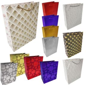 подарунковий пакет 31 х 12 х 40 см 63-1-17 в асортименті