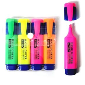 Набір маркерів текстових 4 кольори кольоровий ковпачок 84-22 A-808