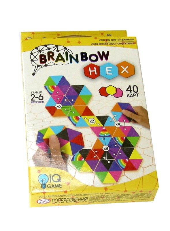 Гра Brainbow HEX       G-BRH-01-01 Ціна (цена) 26.30грн. | придбати  купити (купить) Гра Brainbow HEX       G-BRH-01-01 доставка по Украине, купить книгу, детские игрушки, компакт диски 1