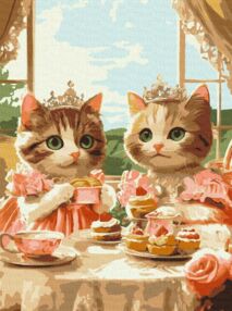 Розпис по номерах 30х40 КНО6689 Гламурна вечірка "Ідейка"