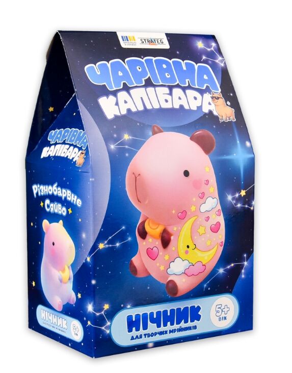 Набір для творчості Нічник Чарівна капібара 31179 Ціна (цена) 216.81грн. | придбати  купити (купить) Набір для творчості Нічник Чарівна капібара 31179 доставка по Украине, купить книгу, детские игрушки, компакт диски 0