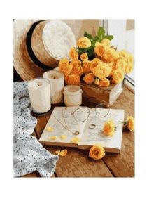 Розпис по номерах 40х50 GX38956 Квіткова книга brushme Брашми