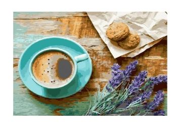 Розпис по номерах 40х50 BS21514 Лавандовий ранок brushme Брашми