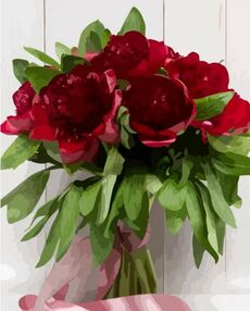 Розпис по номерах 40х50 12124-АС Букет Армані "Art Craft" арт крафт