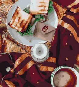 Розпис по номерах 40х50 BS36540 Лист з Хогвартсу brushme Брашми