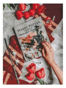 Розпис по номерах 40х50 BS36541 Знайомство з магічним світом Гаррі brushme Брашми