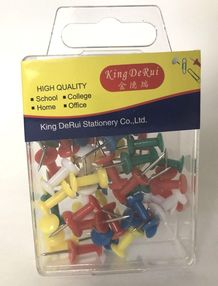 кнопки силові 50 шт кольорові в прозорій коробці "Leader" кнопки силові 50 шт кольорові в прозорій коробці "Leader"