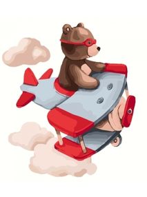 Розпис по номерах 30х30 КНО2343 Подорожуючи небом "Ідейка"