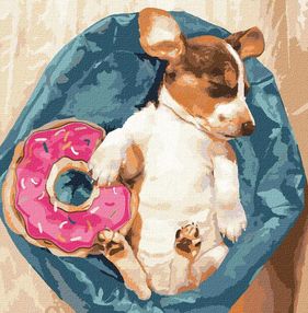 картина по номерам идейка   розпис по номерах ідейка  артикул КНО4202 солодкі с