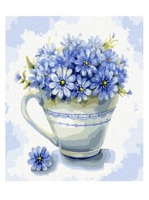 Розпис по номерах 25х25 КНО3144 Яскрава переліска "Ідейка"