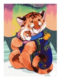 Розпис по номерах 30х40 КНО4226 Зігріваючі обійми "Ідейка"