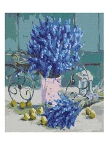 Розпис по номерах 40х40 КНО3189 Ароматна лаванда "Ідейка"