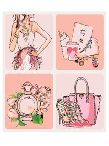 Розпис по номерах 40х40 КНО5021 Рожеві мрії 2 "Ідейка"