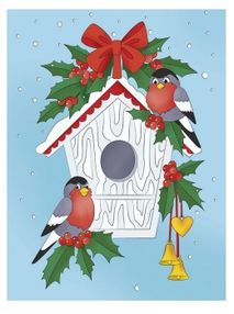 Розпис по номерах 25х30 КНО7159/2 Зимова казка "Ідейка"