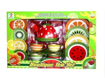 ИД Посуд 966-А1 метал Чайник+чашечки+блюдца