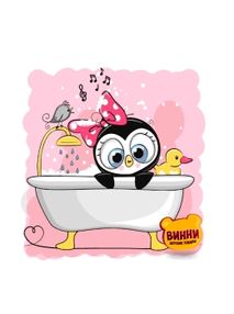 Розпис по номерах 30х30 15503-АС Пінгвинятко "Art Craft" арт крафт